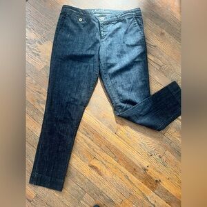 Juicy Couture Women's Dark Blue Straight Leg Jeans Low Rise Y2K